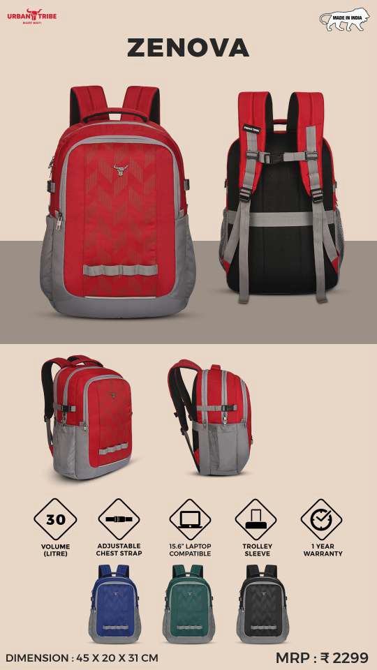 Urban Tribe Zenova Laptop Backpack